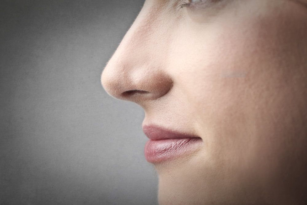 Close up photo of a woman's profile