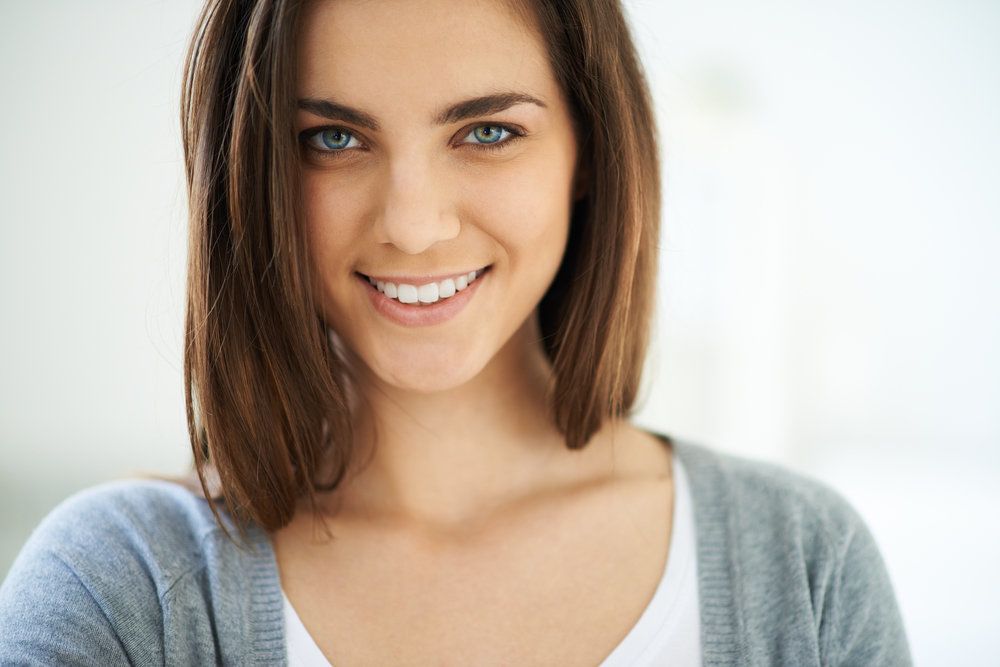 A beautiful brunette